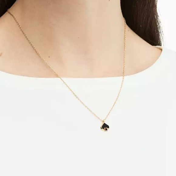 (BNWT) Kate Spade Everyday Spades Necklace - Picture 2 of 2